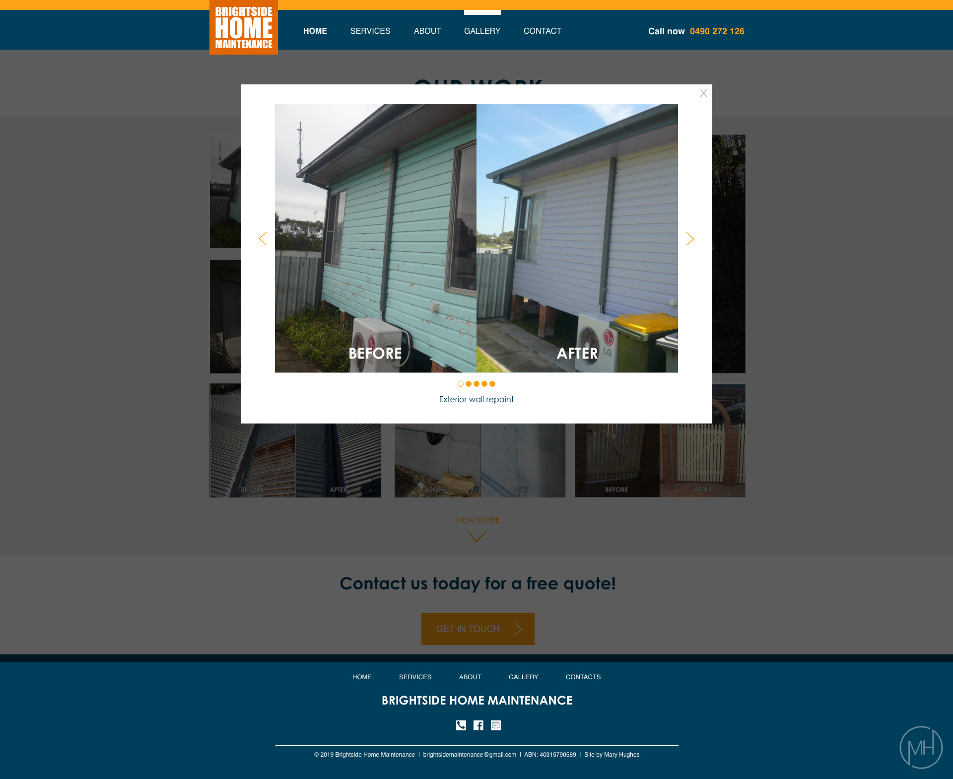 Gallery page